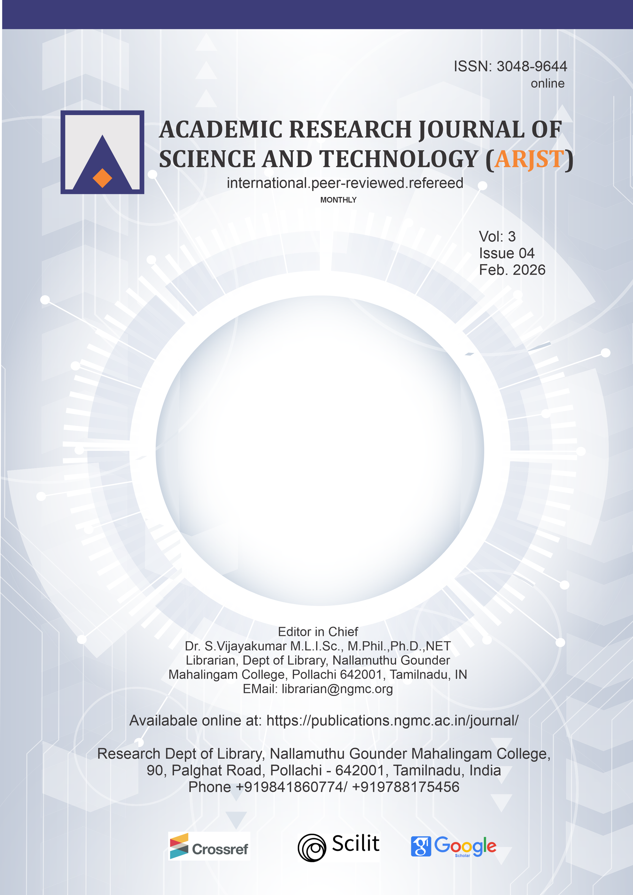 					View Vol. 3 No. 04 (2026): ARJST February 2026
				